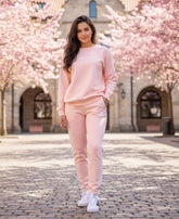 CONJUNTO MOLETOM AD ROSA BEBÊ