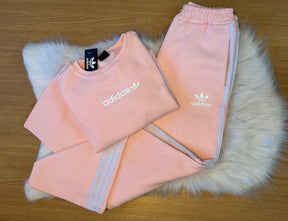 CONJUNTO MOLETOM AD ROSA BEBÊ